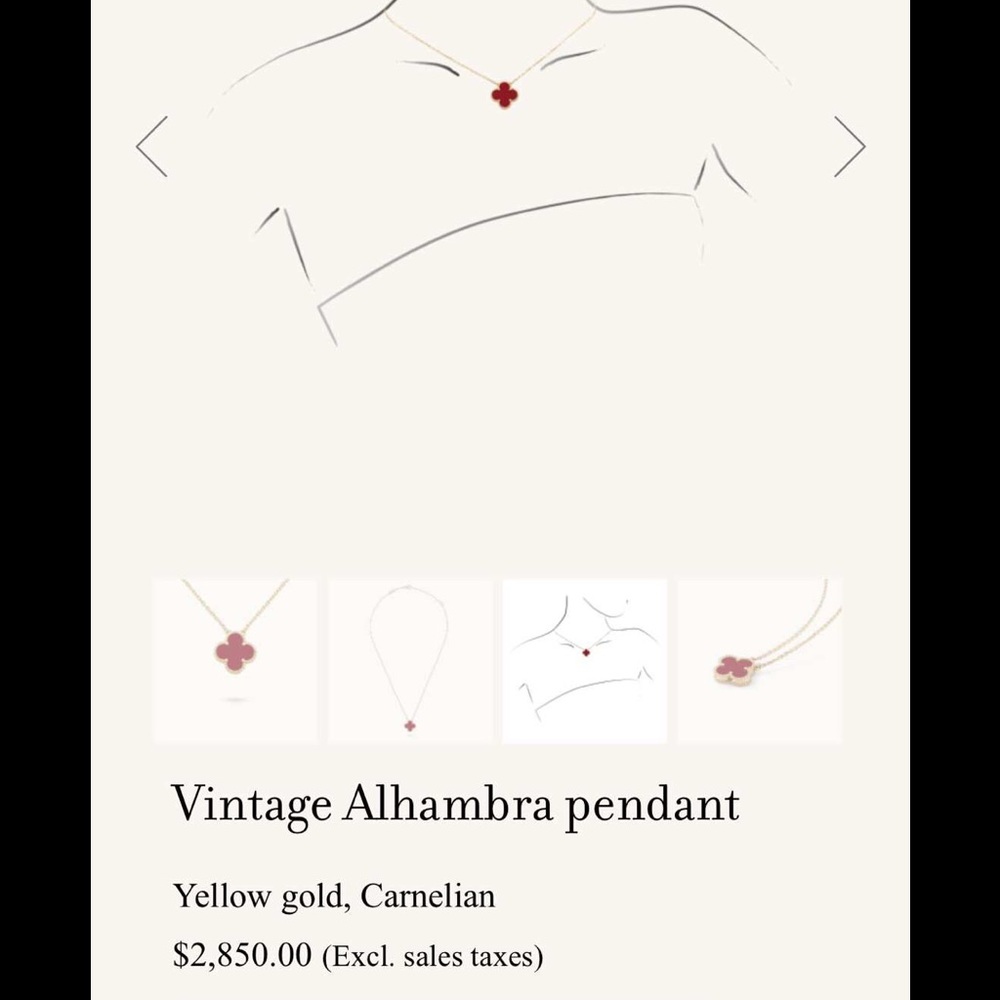 VCA necklace - Picture 3 of 3